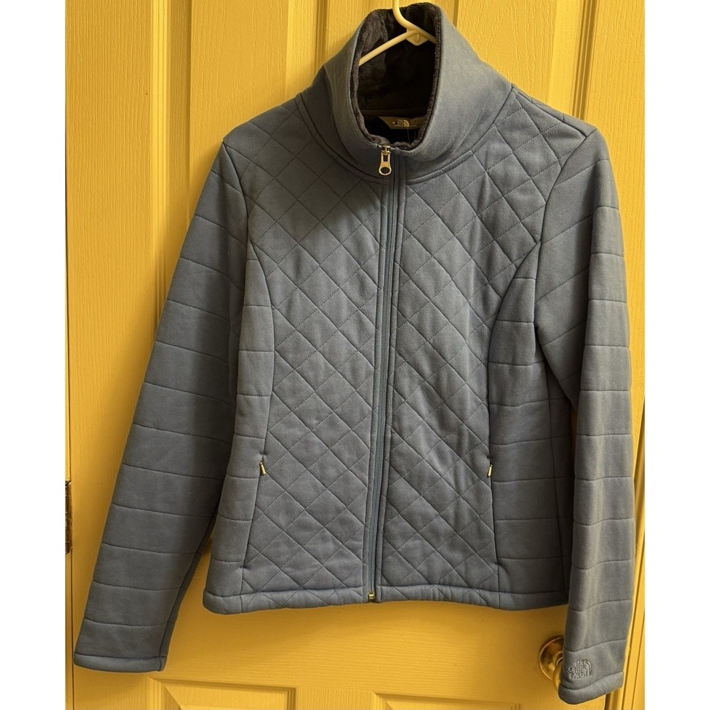 THE NORTH FACE CAROLUNA CROP Zip Up JACKET WOMEN'S Size‎ Medium Blue. NWT